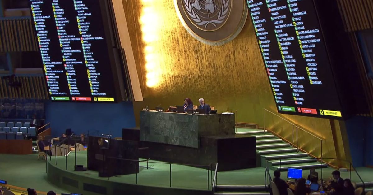 UN General Assembly on Tuesday, 24 February 2026 adopted a resolution 