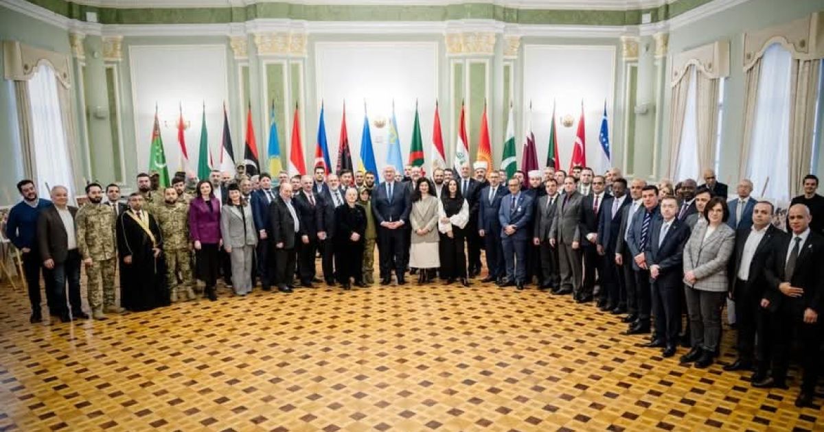 Ukrainian Foreign Minister Adria Sybiha hosts iftar Ramadan for foreign state representatives and Ukrainian muslim community on Friday, 6 March 2026 in Kyiv (Photo/Ukranian Embassy in Jakarta)