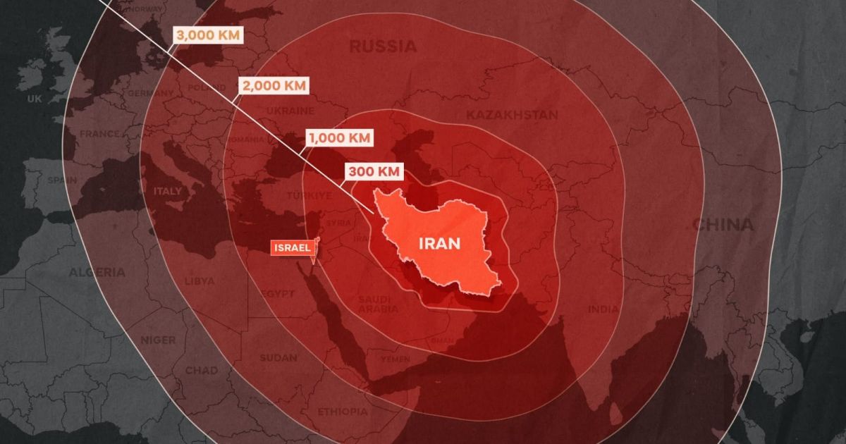 Illustration from IDF on Iran's long-range missiles (Photo/IDF)