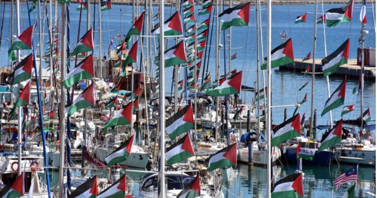 Sumud Flotilla in international waters when intercepted by Israel on Thursday, 30 April 2026 (Photo/OIC)