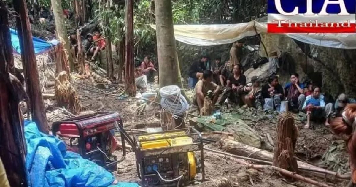 Thai Rescuers Racing Against Time to Find 7 Laotians Trapped in Flooded Gold Mine Cave