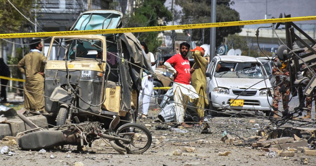Several vehicles were hit by bombs in northwest Pakistan (Photo/X/Bobnews24.com)