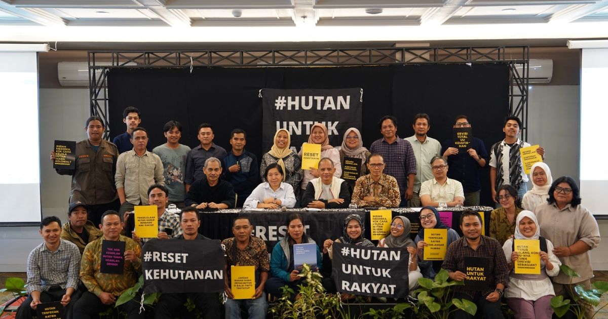 Sumatra Forestry Reset Coalition Demands Overhaul of Indonesia's Forestry Law, Not Just a Revision