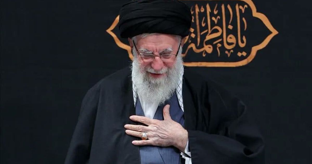 Iran's late Supreme Leader Ayatollah Ali Khamenei (Photo/X/Abebe Samson)