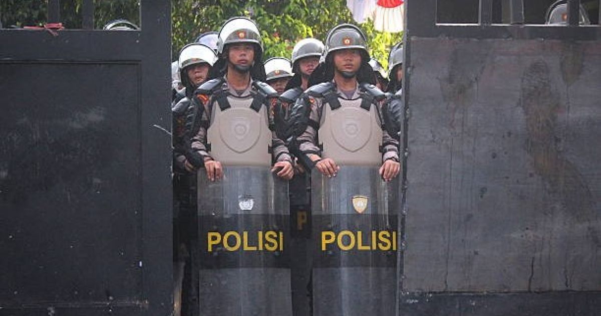 Police Deploy 413 Personnel for Dual Protests in Central Jakarta