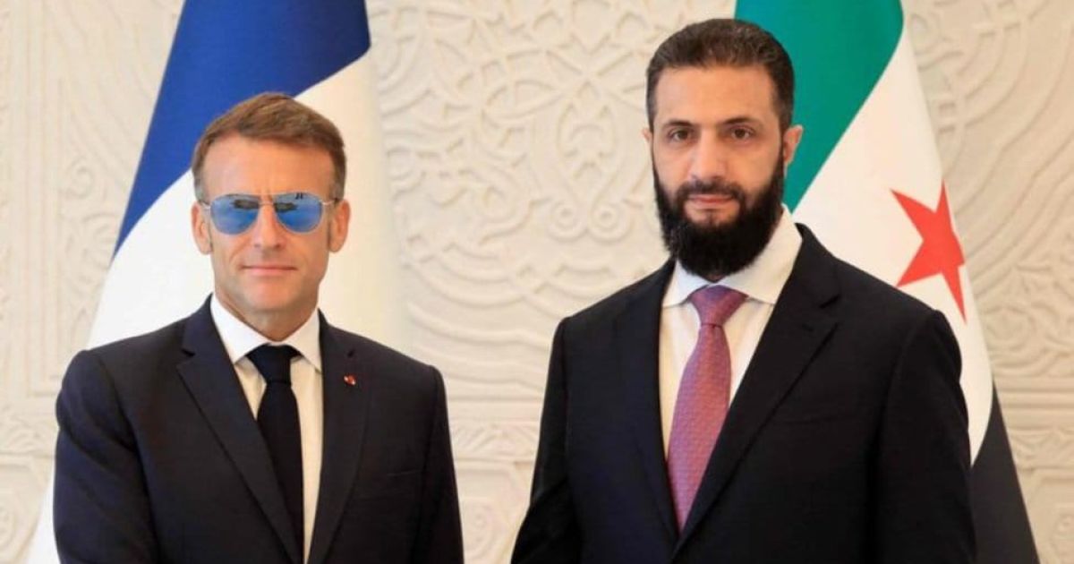 President Macron Safe After Twin Bombings Near His Hotel in Syria, Meeting President al-Sharaa And Calling Israel to Withdraw From Lebanon