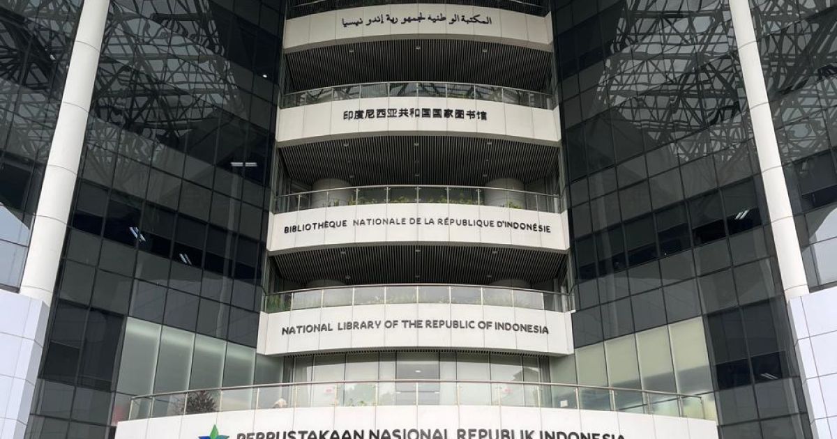 Indonesia's National Library in Jakarta (Photo/X/belajarlagiHQ)