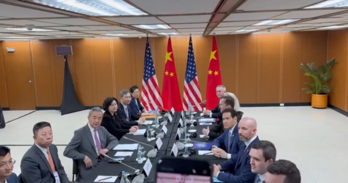 US Secretary of State Marco Rubio on Wednesday, 22 July 2026 has a bilateral meeting with Chinese Foreign Minister Wang Yi in the middle of  ASEAN ministerial meeting in Manila (Photo/ X/John Hudson)