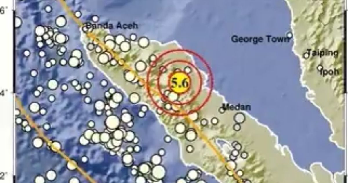 Earthquake Ilustration
(Photo/X/infoBMKG)