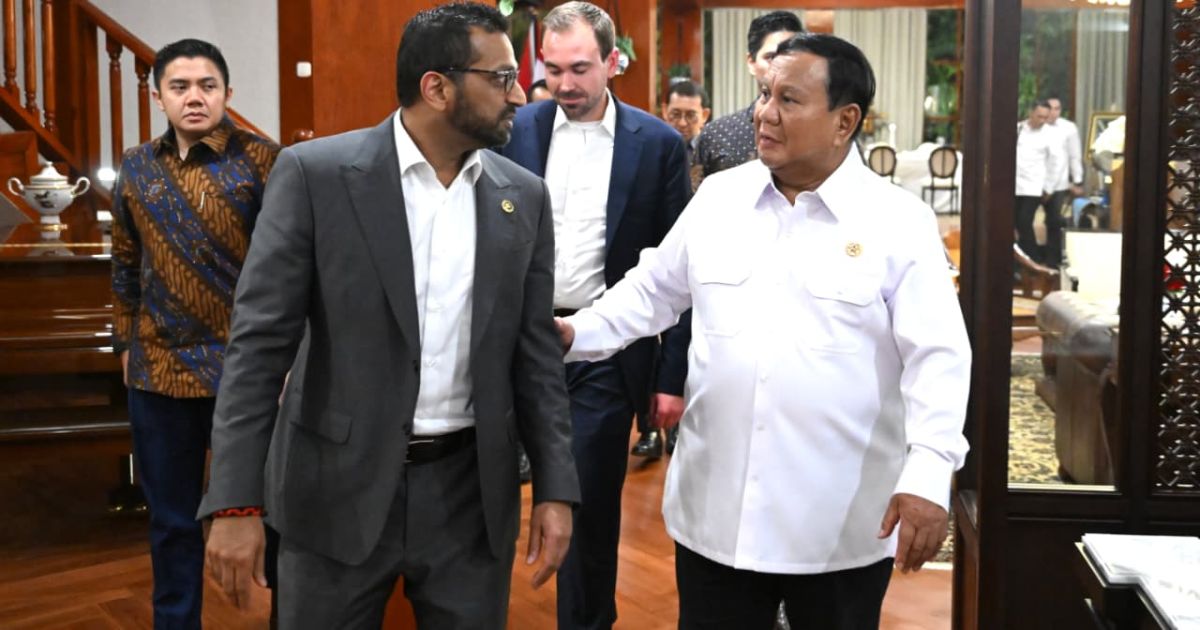 President Prabowo Subianto receivs a courtesy call from the Director of the United States' Federal Bureau of Investigation (FBI) Kash Patel  at his residence in Kertanegara, Jakarta, on Wednesday (July 22, 2026)
(Photo/XPresidential Secretariat)