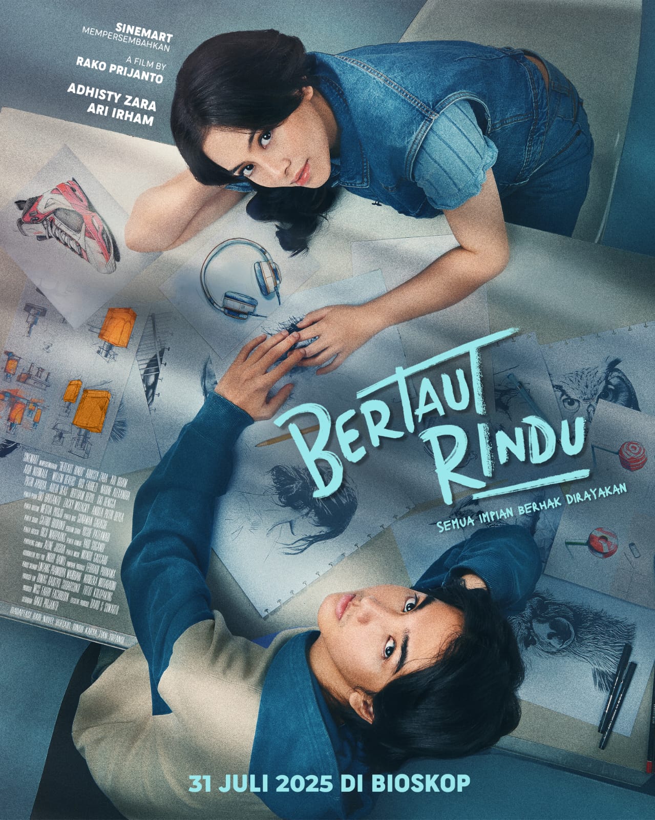 SinemArt to Show New Film ‘Bertaut Rindu’, Launching Official Trailer, Poster