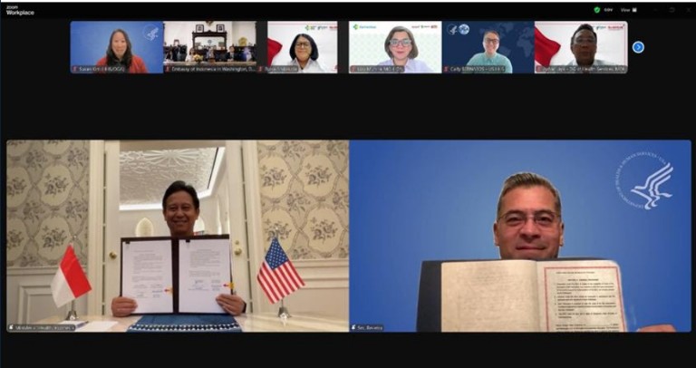 Indonesia-US Scales Up Bilateral Ties in Health Sector