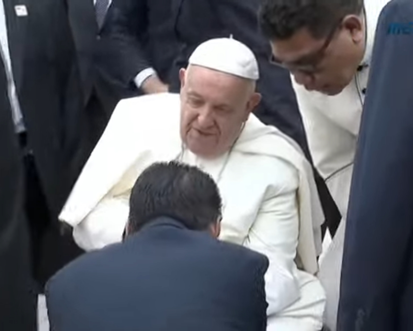 Pope Francis Arrives in Indonesia