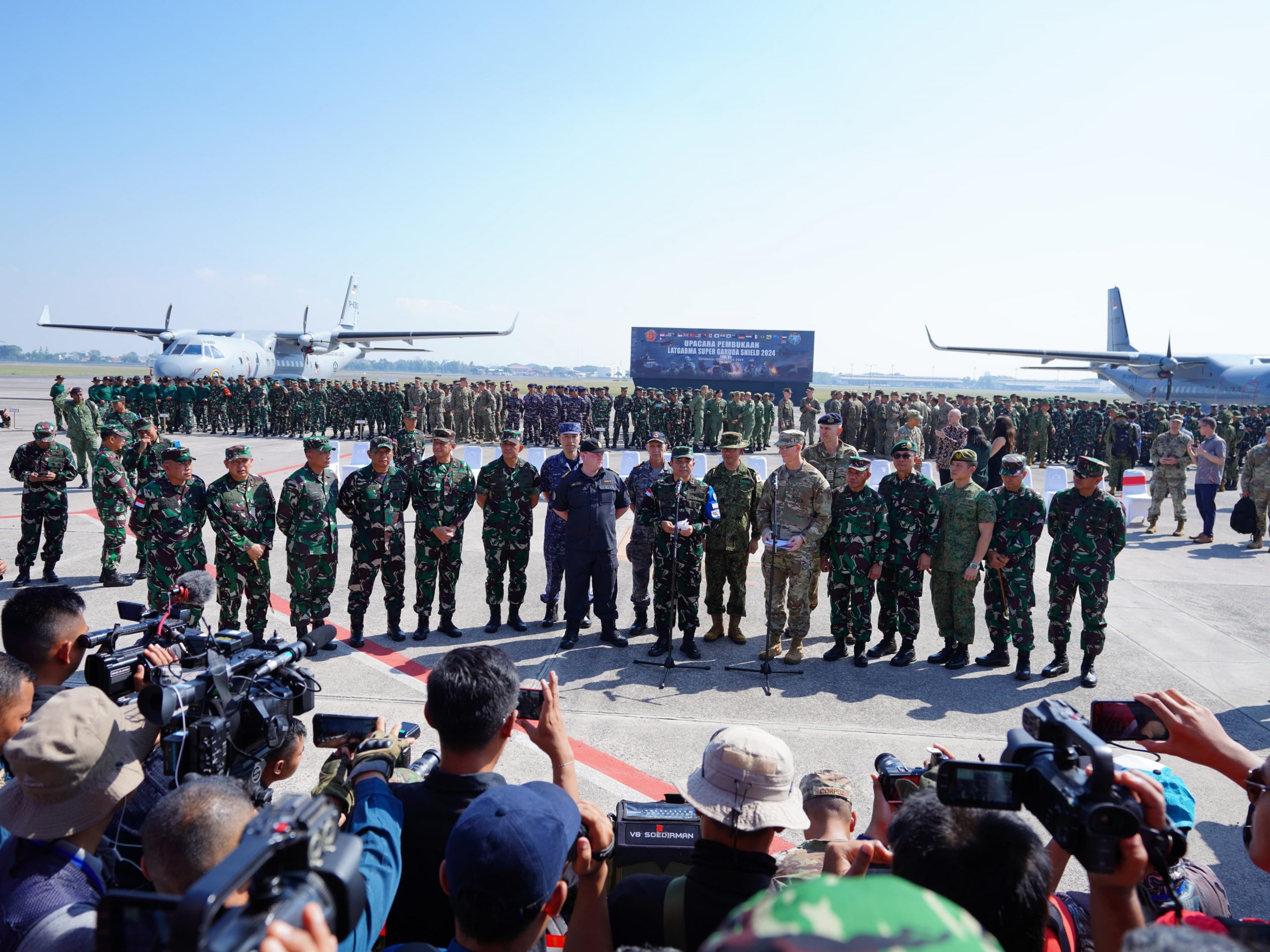 Indonesia Hosts Multinational Military Drills Super Garuda Shield 2024