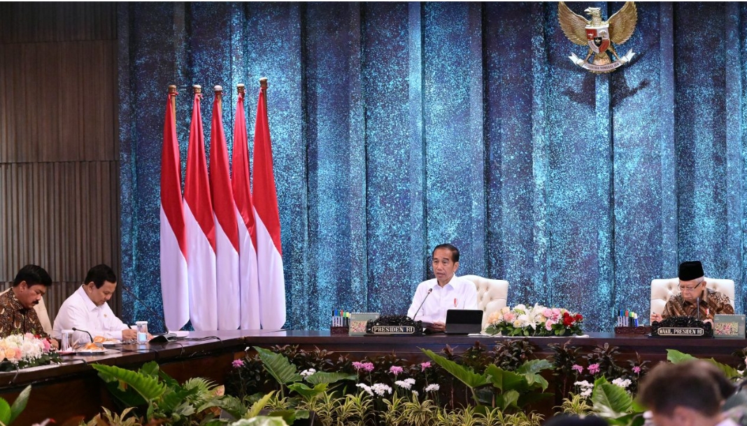 President Widodo Leads First Cabinet Meeting in Indonesia’s New Capital Nusantara
