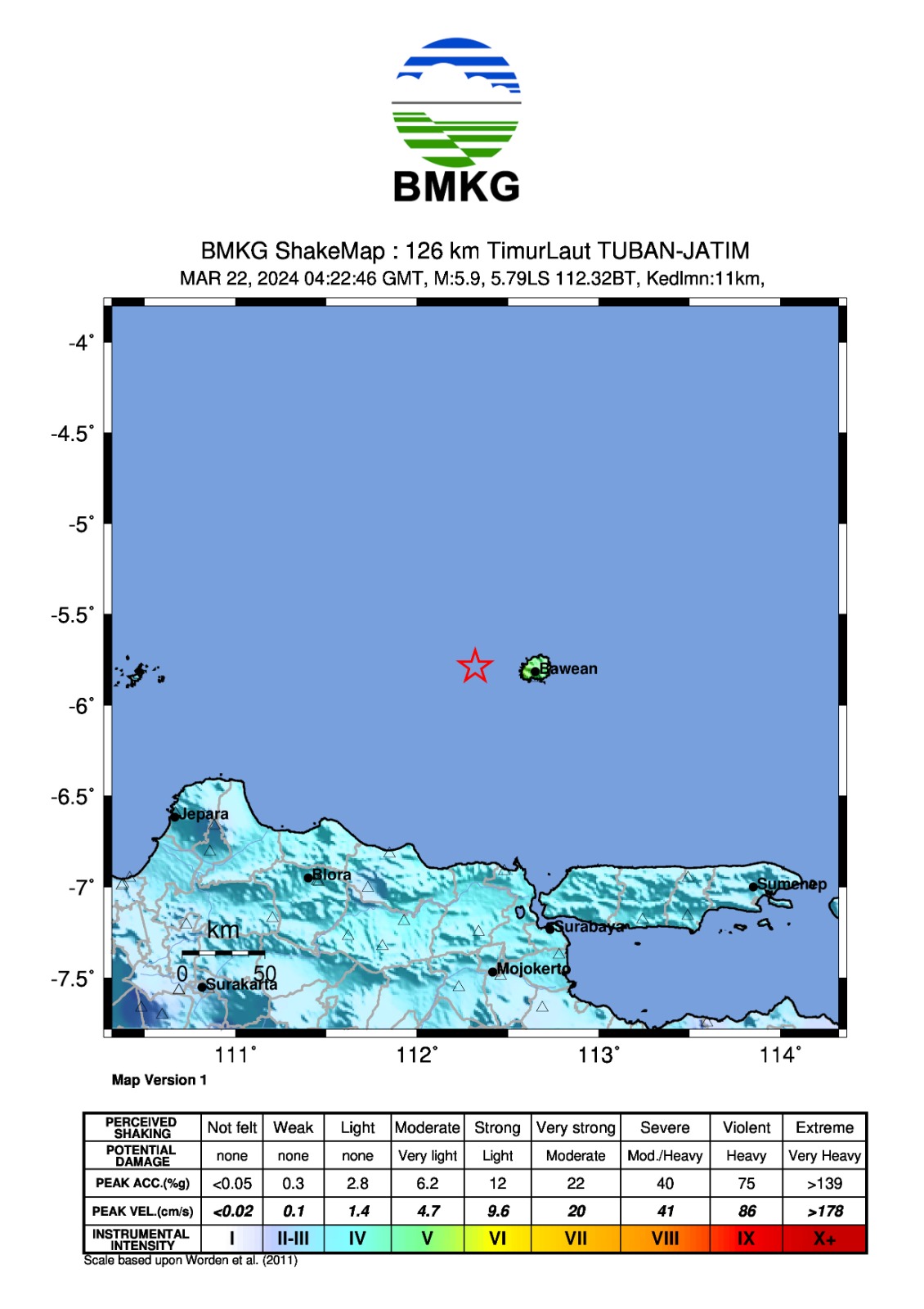 Magnitude 6.0 Hits Indonesia’s Java Island