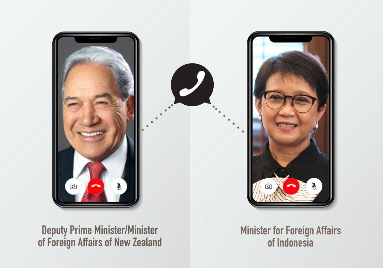 Indonesia And NZ FMs Discuss on Hostage New Zealander