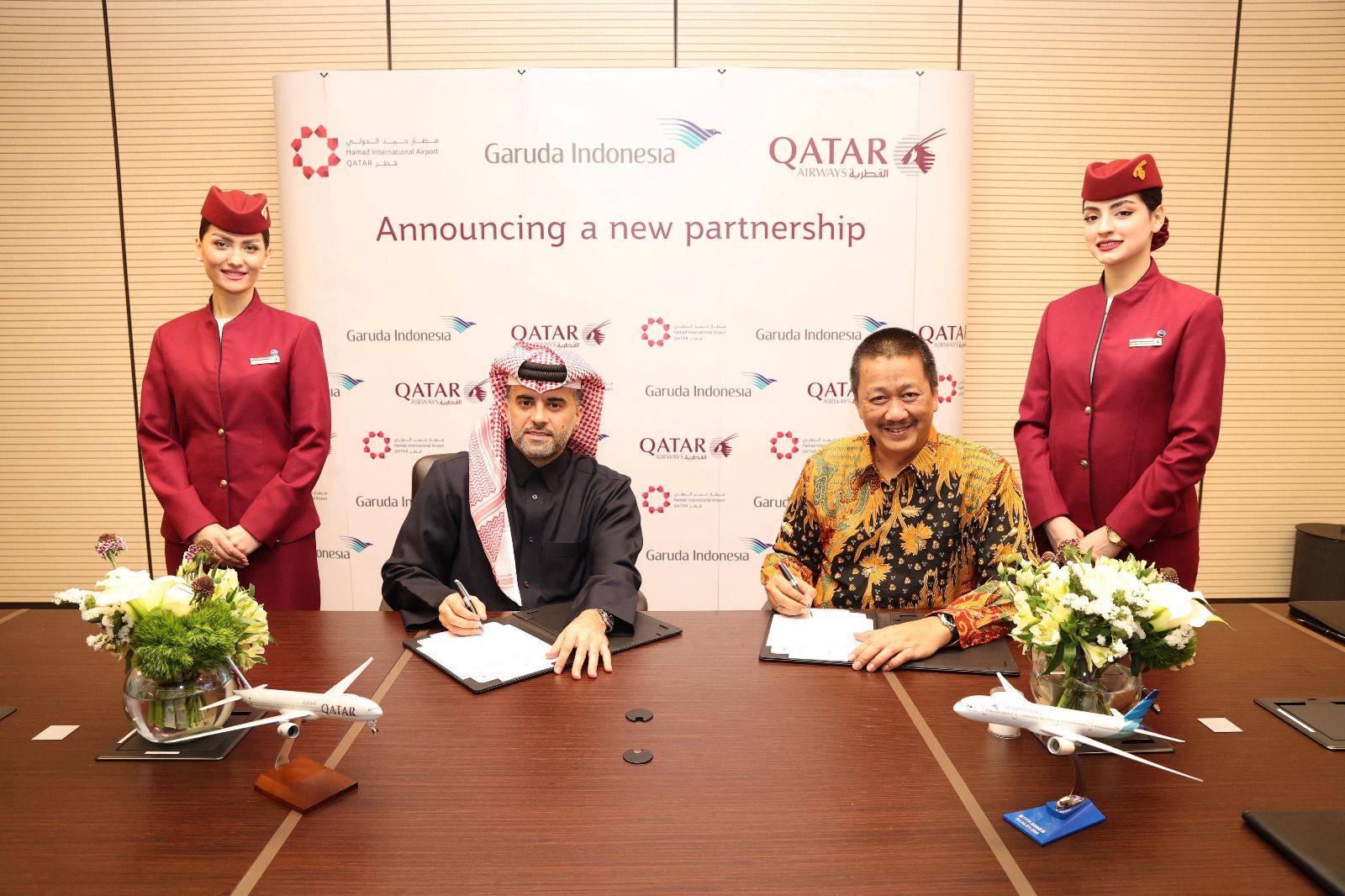 Garuda Indonesia to Operate Direct Flights to Jakarta-Doha-Jakarta in April