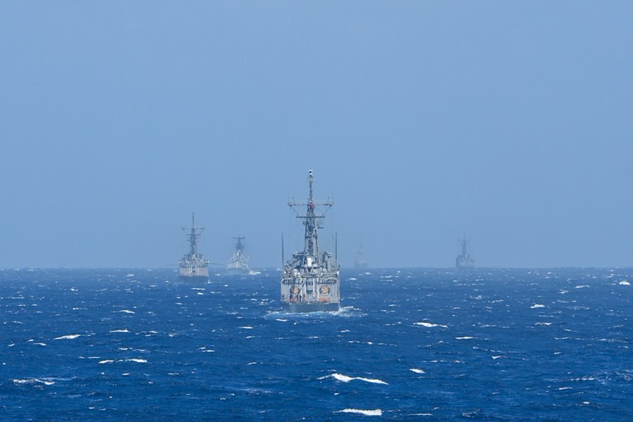 China’s Military Aircraft & Vessels Still Encircling Taiwan