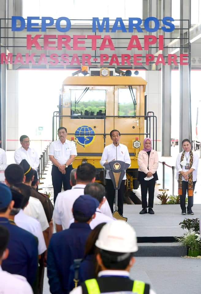 First Railway on Indonesia’s Sulawesi Island Operated