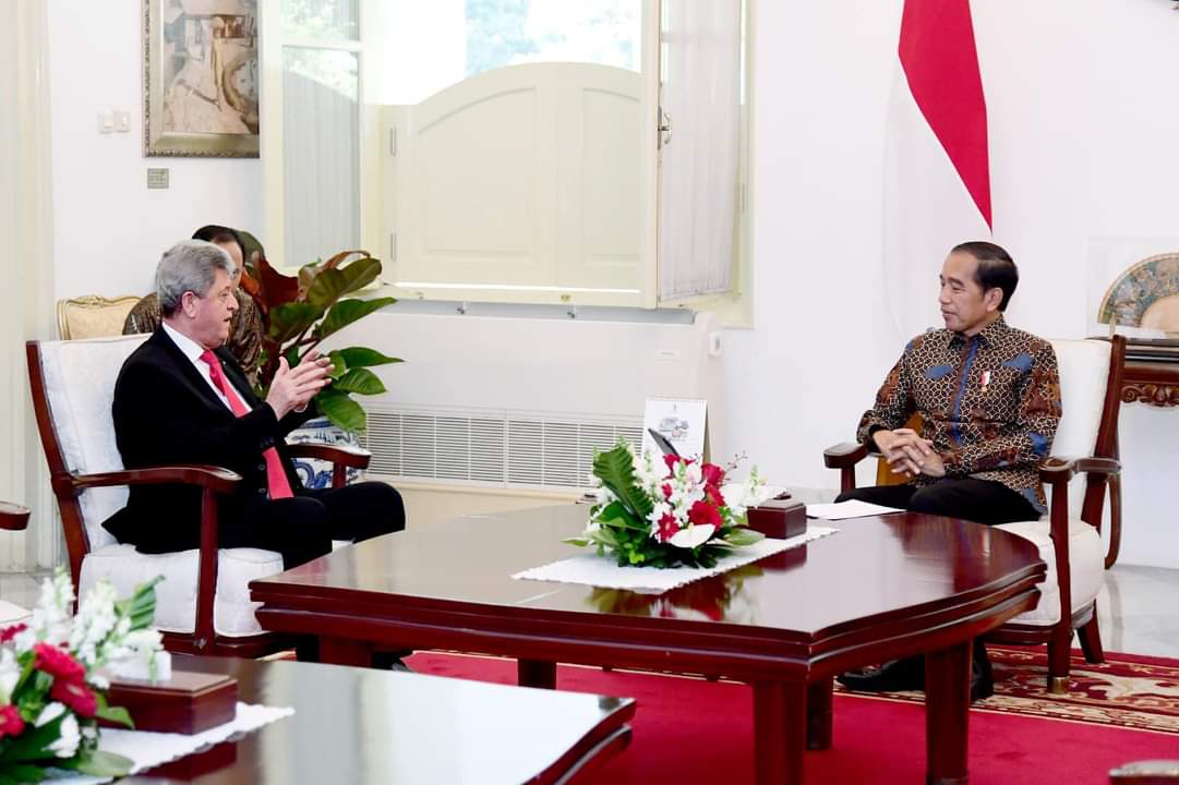 Indonesia Continues Supporting Palestine As Ambassador Meets President