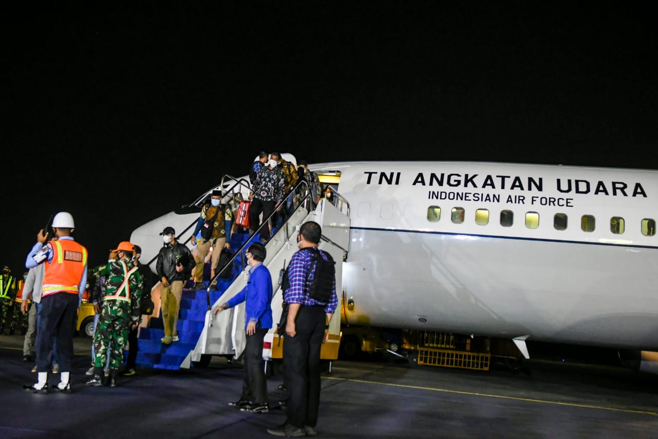 Indonesian Evacuees Arrived From Afghanistan