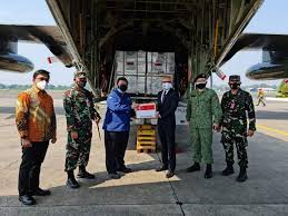 Singapore Medical Aids Arrived in Indonesia
