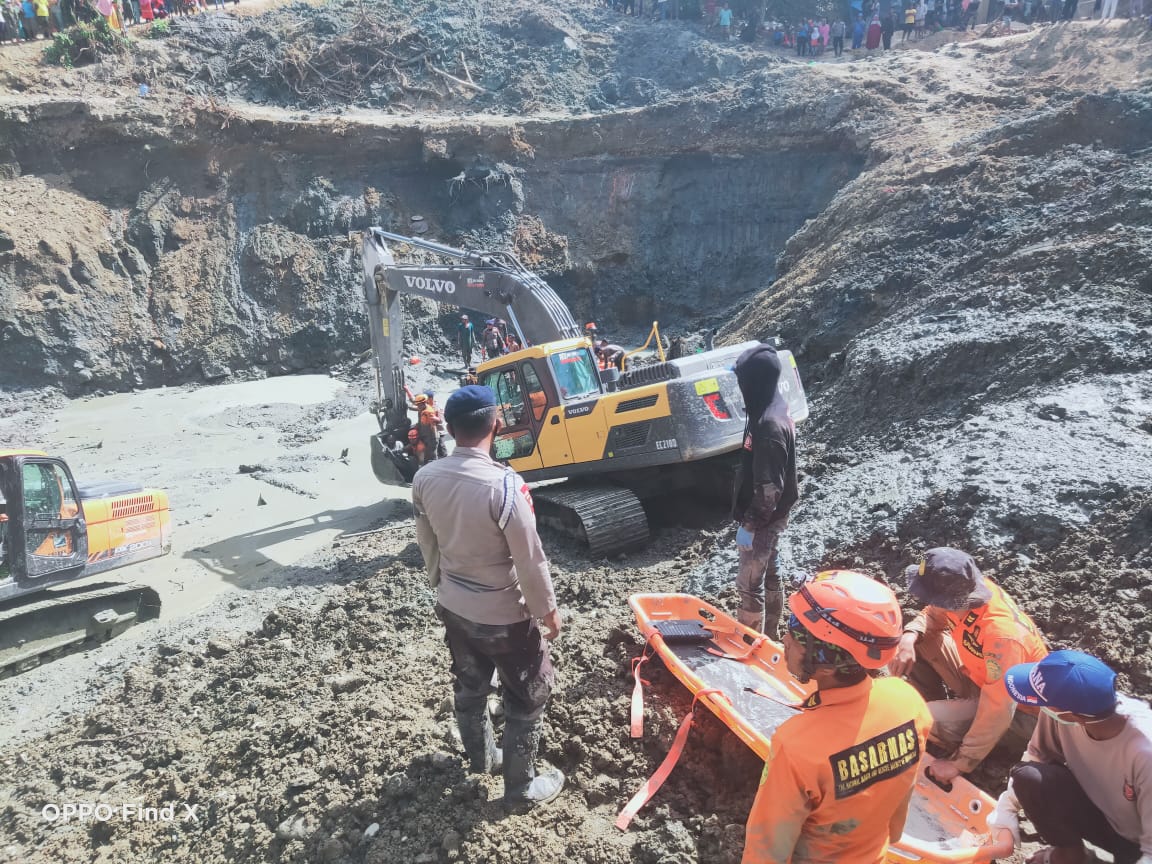 Landslide Hits Traditional Gold Mining in Indonesia’s C. Sulawesi, At Least Six Died