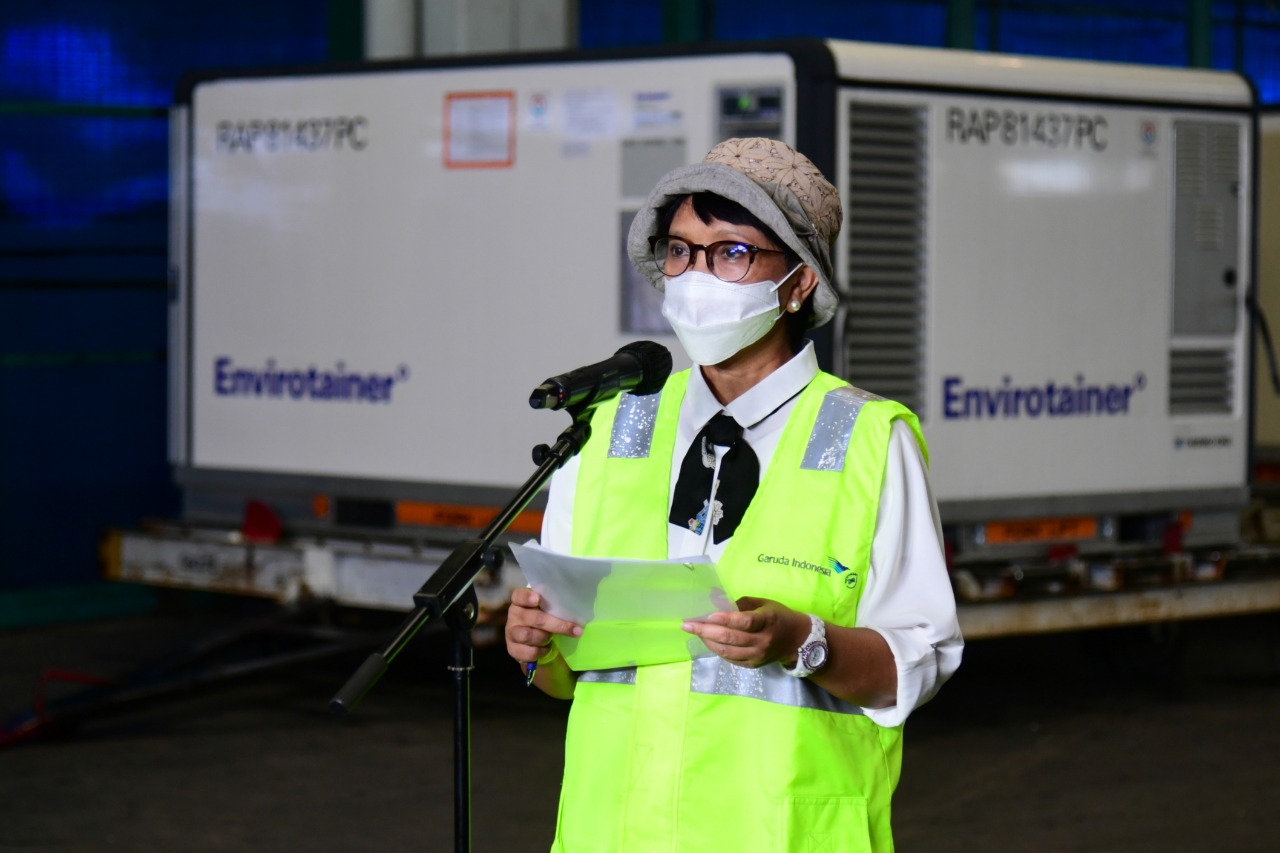 Second Batch of China’s Sinovac Covid-19 Vaccine Arrives in Indonesia