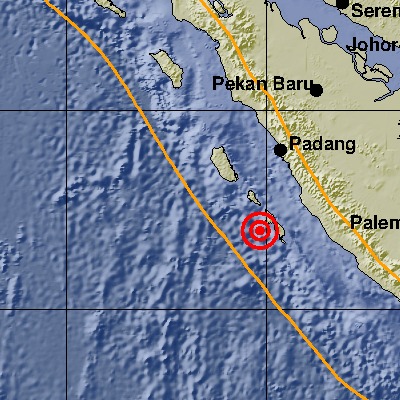 Magnitude 6 Quake Hits Mentawai, No Tsunami Warning